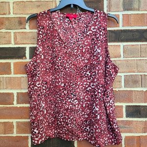 Jennifer Lopez Animal Print Top